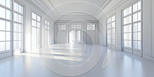 Modern Elegance: Spacious White-Room