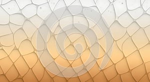 Abstract Organic Gradient Background with 3D Cobblestone Pattern