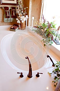 Modern elegant bathtub