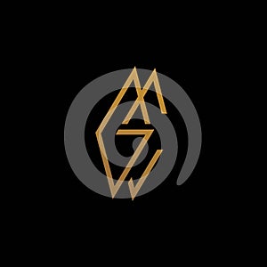 Modern and elegant GC logo design