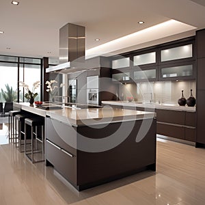 Modern elegant kitchen