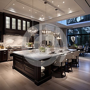 Modern elegant kitchen