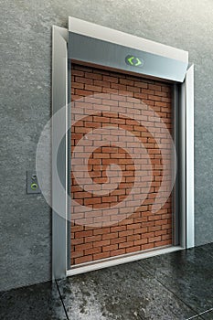 Modern elevator with deadlock