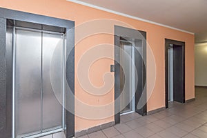 Modern elevator doors