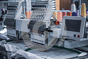 Modern embroidery machine