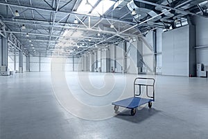 Modern empty storehouse