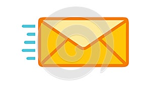 Modern Envelope Icon for Email, Messaging, and Communication, vector design Generative AI