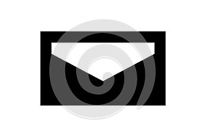 Modern envelope icon. Mail Symbol. Vector illustration isolated on white background. EPS 10