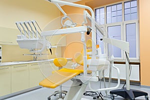 Modern equipped dental office