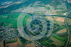 River Diversion - Aerial View photo