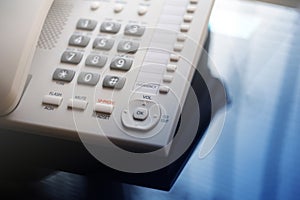 Modern executive VoIP desk phone