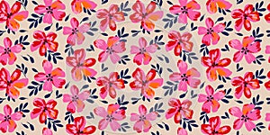 Modern exotic floral jungle pattern. Collage contemporary seamless pattern. Hand drawn fashion style pattern.