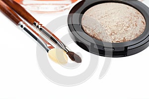 Modern eyeshadow in a natural colour