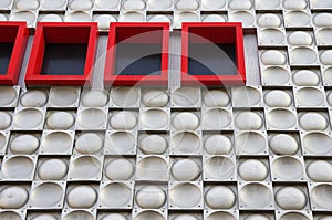 Modern facade detail