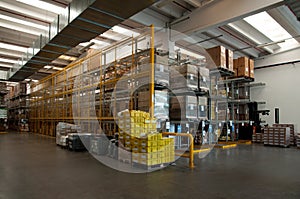 Modern factory plant - warehouse