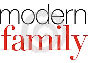 Modern Family logo photo