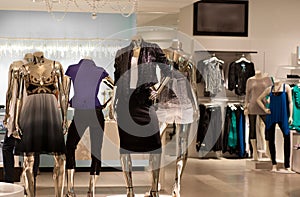 Modern fashion retail store