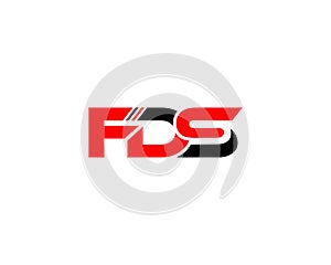 Modern FDS Letter Logo Design