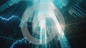 The Modern Financial Skyscrapers.AI generated image