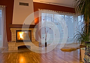 Modern Fireplace photo