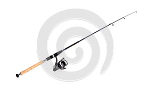 Modern fishing rod with reel