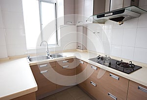 Modern fitted kitchen