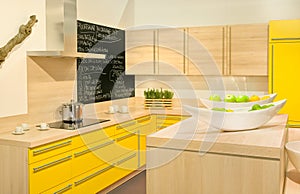 Modern fitted kitchen photo