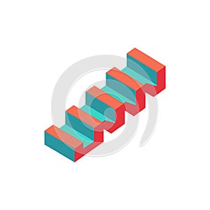 Abstract Network Connection or Molecular Structure Icon: Hexagonal Flow Chart