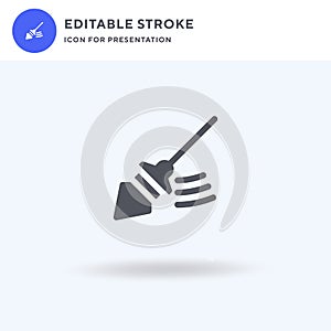 Pendulum icon vector, filled flat sign, solid pictogram isolated on white, logo illustration. Pendulum icon for