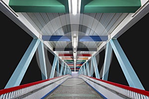 Modern foot bridge