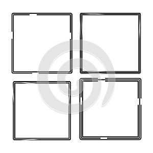 Modern frame.Abstract vector template