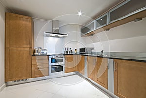 Modern fully fitted kitchen