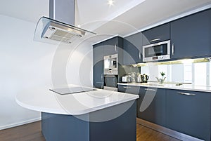 Modern fully fitted kitchen
