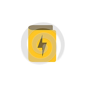 Modern and fun electric study logo design