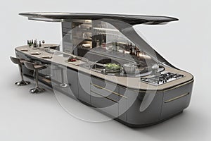 Futuristic Kitchen Design
