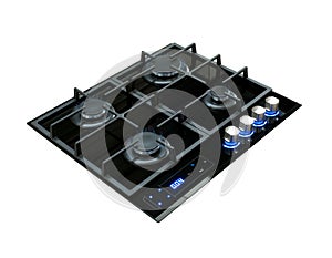 Modern gas hob