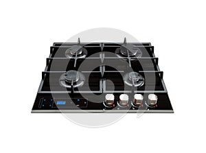 Modern gas hob