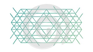 Modern Geometric Hexagon Grid Pattern Background, vector design Generative AI