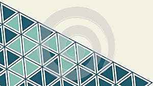 Modern geometric pattern with layered triangles, abstract backdrop. vector design Generative AI