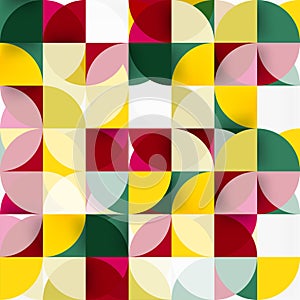 Modern geometrical abstract background circles