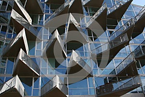 Modern Glass Building - Exterior