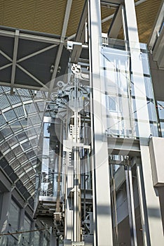 Modern Glass Lift