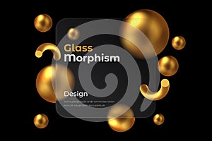 Modern Glass Morphism illustration