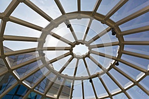Modern glass roof