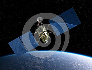 Modern GPS satellite