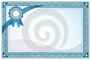 Modern Gradient Certificate Background with Elegant Design