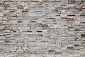 modern gray brick wall background