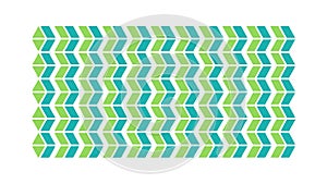 Modern Green Chevron Wave Pattern Background, vector design Generative AI