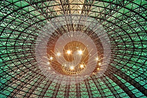 Modern Green Glass Cupola