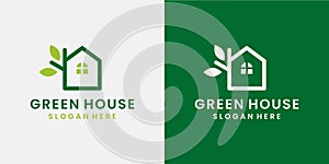 modern greenhouse logo design inspiration